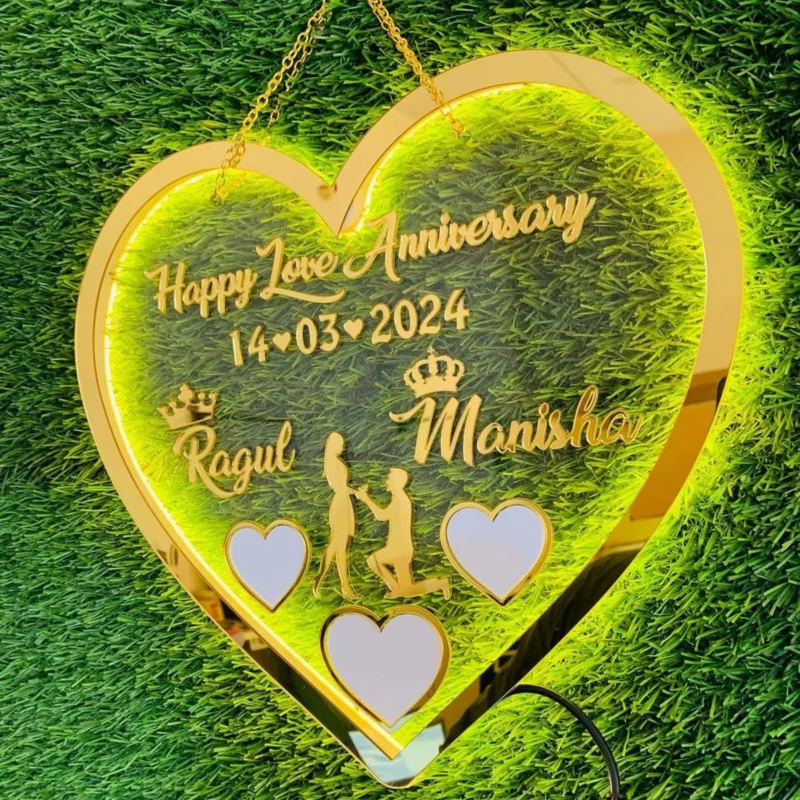 Neon Thumb Impression Gift